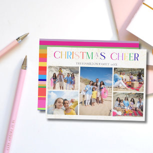 Christmas Cheer Holiday Card 5 Photos