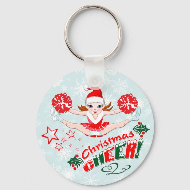 Christmas Cheer Keychain (Front)