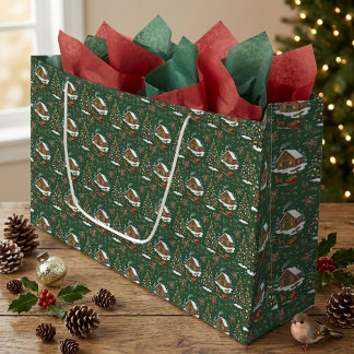 Christmas Cheer Large Gift Bag