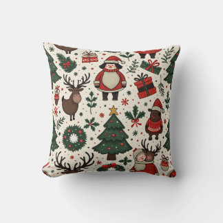 Christmas Cheer Throw Pillow