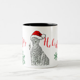 Christmas Cheetah Mug Cup