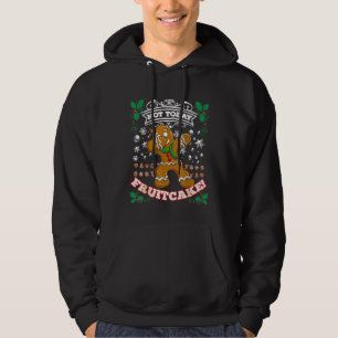 Christmas Chef Dabbing Gingerbread Man Cooks Bakin Hoodie