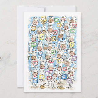 Christmas Chefs Advent Invitation