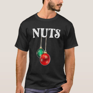 Christmas Chest Nuts Matching Chestnuts Couples T-Shirt