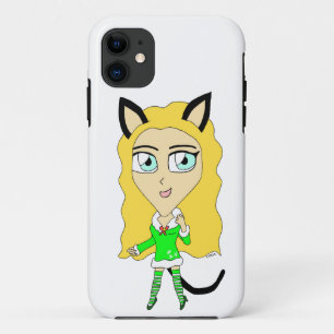 Christmas chibi iPhone 11 case