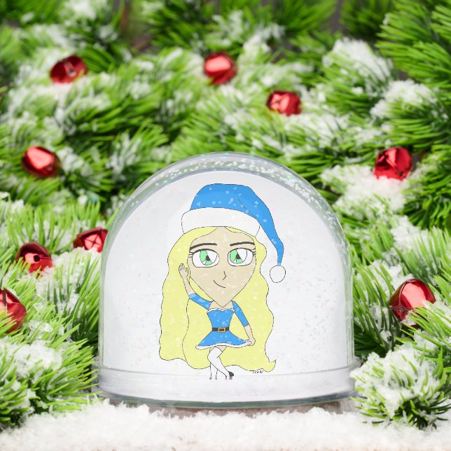 Christmas chibi       snowglobe (Christmas)