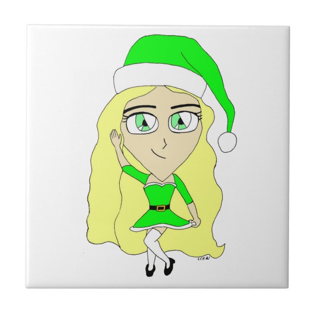 Christmas chibi    tile (Front)