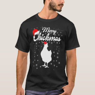 Christmas Chicken Merry Chickmas T-Shirt