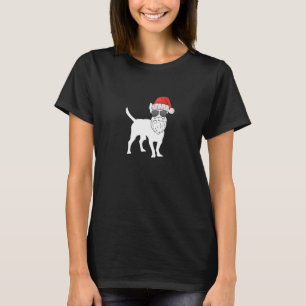 Christmas Chihuahua Dog Has Dressed Itself As Sant T-Shirt