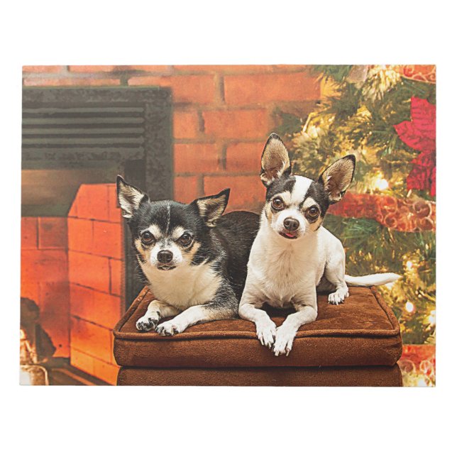 Christmas Chihuahua’s Notepad (Front)