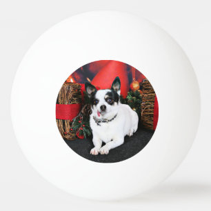 Christmas - Chihuahua X - Stella Ping Pong Ball