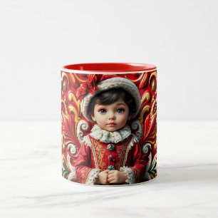 ~ CHRISTMAS CHILD ~ Two-Tone COFFEE MUG