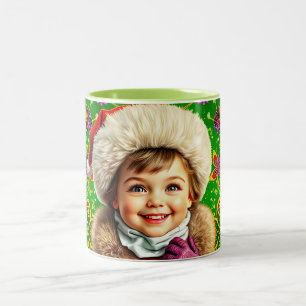 ~ CHRISTMAS CHILD ~ Two-Tone COFFEE MUG