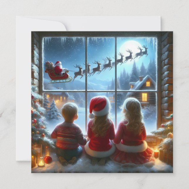 Christmas Children Holiday Card (Front)