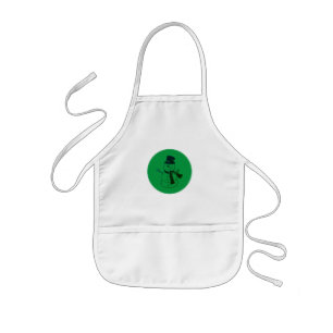 CHRISTMAS CHILDRENS SNOWMAN APRON
