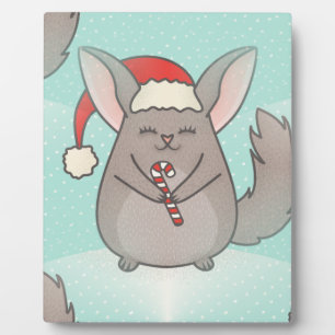 christmas chinchillas plaque