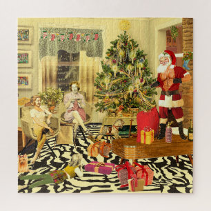 Christmas Chippendale Jigsaw Puzzle