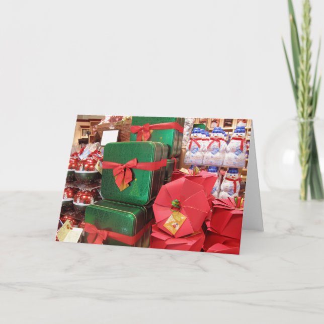 Christmas Chocolate Fix Holiday Card (Front)