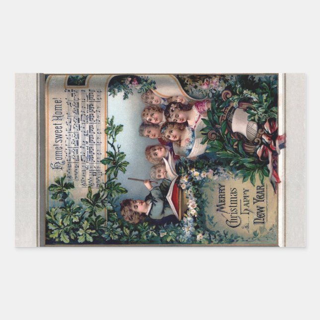 Christmas Choir Sticker (Front)