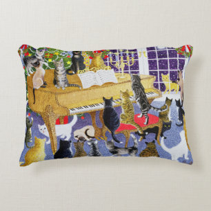 Christmas Chorus Accent Pillow