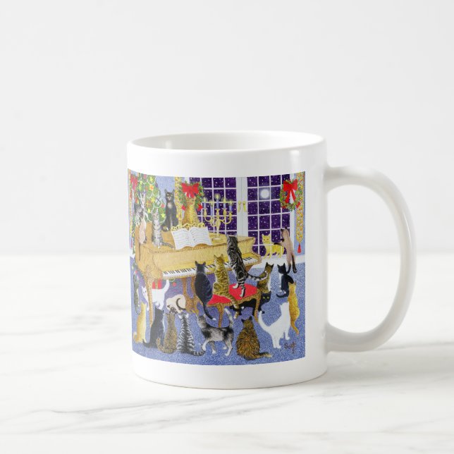 Christmas Chorus Coffee Mug (Right)