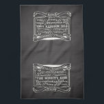 Christmas Christian Chalkboard Scripture Kitchen Towel<br><div class="desc">Unique black board and white chalk effect and an inspiring Christmas Bible Passage. Christmas Bible Verse item with Passage Scripture from Isaiah 9:6... unto us a Son is given: and his name shall be called Wonderful, Counsellor, THE MIGHTY GOD, The everlasting Father, The Prince of Peace. ~Isaiah 9:6 Dark grey...</div>