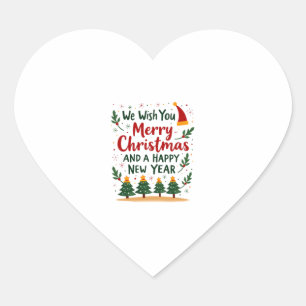 Christmas Christmas Christmas Christmas Christmas  Heart Sticker