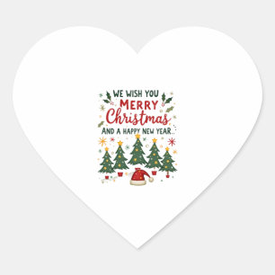 Christmas Christmas Christmas Christmas Christmas  Heart Sticker