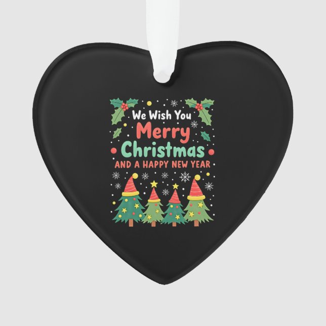 Christmas Christmas Christmas Christmas Christmas  Ornament (Front)
