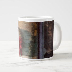 Christmas - Christmas is right around the corner Large Coffee Mug