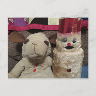 Christmas Chums Holiday Postcard