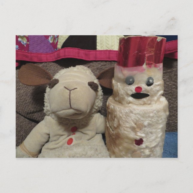 Christmas Chums Holiday Postcard (Front)