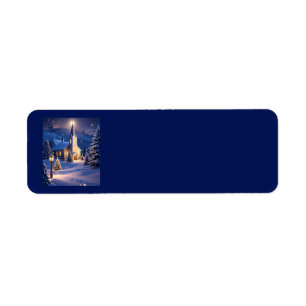 Christmas Church Address Labels
