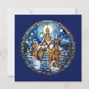 Christmas Church Greeting Card