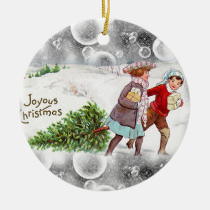 Christmas Circle Ornament