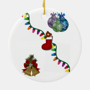 Christmas Circle Ornament