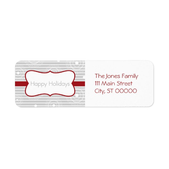 Christmas Circles - Blue Silver (Front)