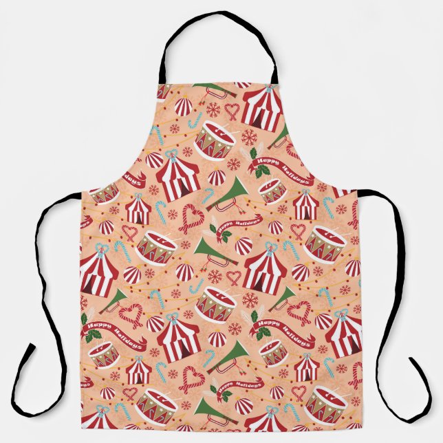 Christmas Circus Apron (Front)
