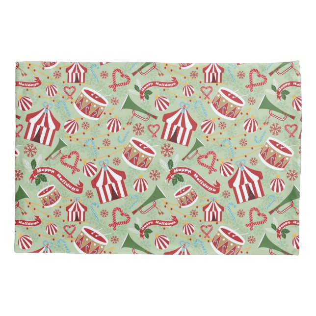 Christmas Circus Pillowcase (Back)