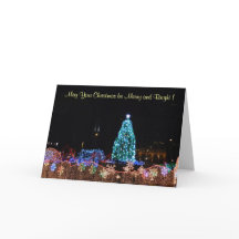 Christmas City Lights Card