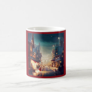 Christmas City Street 2 Coffee Mug