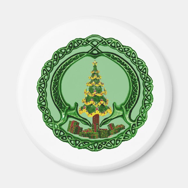 Christmas Claddagh Magnet (Front)