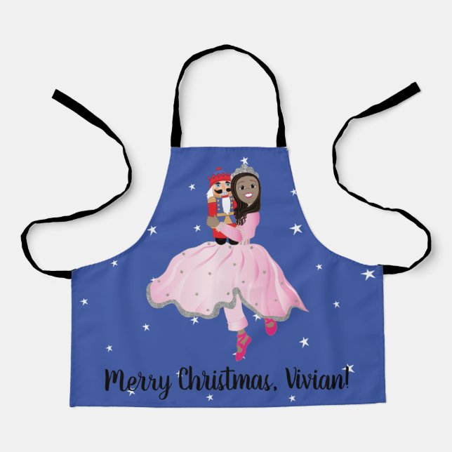 Christmas Clara Nutcracker Apron (Front)