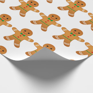 Christmas classic gingerbread man bestselling wrapping paper