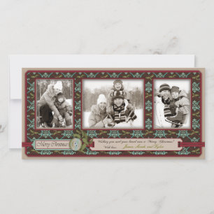 Christmas Classic Photo Card Trio