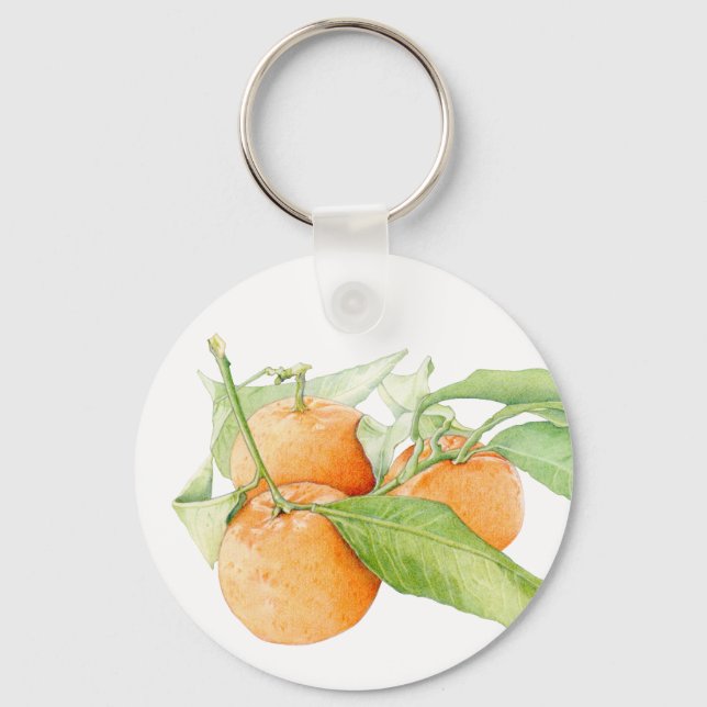 Christmas Clementines Keychain (Front)