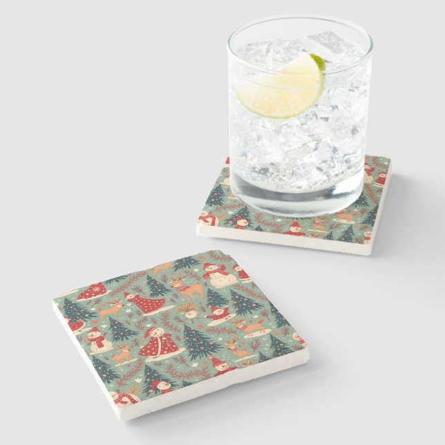 Christmas Coasters (Side)