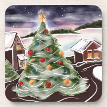Christmas Coasters (Set of Six)
