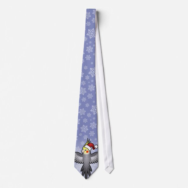 Christmas Cockatiel Tie (Front)