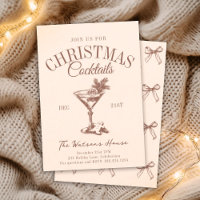 Christmas Cocktail Party Holiday Social Club